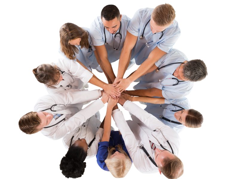 Medical Team all hands in